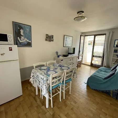 Vila **charmante T3 Climatisee A 200m De La Avec Parking Privatif - Narbonne-plage** - Fr-1-795-46 *